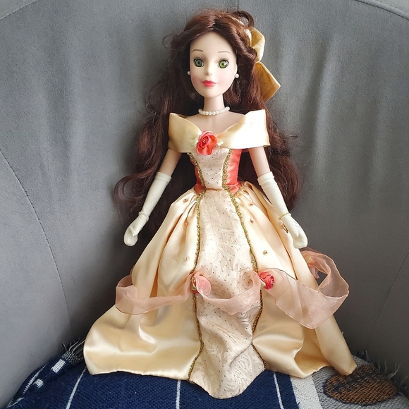 Disney Toys Disney Beauty And The Beast Porcelain Belle Doll Poshmark